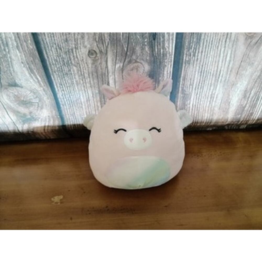 Squishmallows Pink‎ Pegasus Unicorn Plush Glitter Wings 8"
